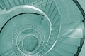 Spiraling stairs Royalty Free Stock Photo