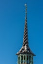 The spire of Borsen, Old Stock Exchange Building in Copenhagen Royalty Free Stock Photo