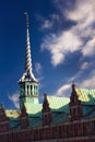 The spire of Borsen Royalty Free Stock Photo