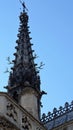 The spire of the chapel Amboise Royalty Free Stock Photo