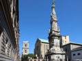 Spire of the immaculate called Guglia della immacolata is a larg Royalty Free Stock Photo