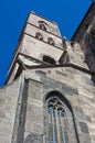 Spire of the St. StephansmÃÂ¼nster, Breisach, Baden-Wuerttemberg, Germany Royalty Free Stock Photo