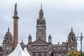 The Spires of Glasgow Council Buildings Scotland