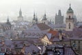 Spires and Rooftops, Old Town, Prague Royalty Free Stock Photo