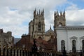 The spires of York Minster, England