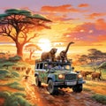 Spirit of Adventure: Embark on an exhilarating safari across the untamed savannahs of Kenya