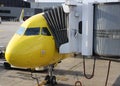 Spirit Airlines Airbus A320 on tarmac at O`Hare International Airport in Chicago