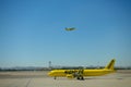 Spirit airlines airplanes at day time