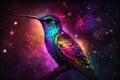 Spirit Animal - Hummingbird. Generative AI.