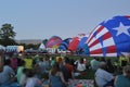 Inflating hot air balloons Boise Idaho 2019