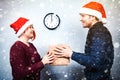 Spirit of Christmas and new year. Concept of a holiday and days Royalty Free Stock Photo