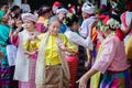 Spirit dance Fon Phee the soul of Lanna people in the north of Thailand.