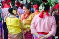 Spirit dance Fon Phee the soul of Lanna people in the north of Thailand.