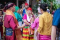 Spirit dance Fon Phee the soul of Lanna people in the north of Thailand.