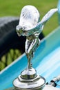 Spirit of ecstasy emblem on rolls royce Royalty Free Stock Photo