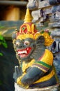 Spirit figure at Balinese temple