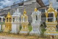 Spirit houses in a special shop