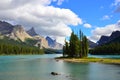 Spirit Island, Jasper National Park, Canada Royalty Free Stock Photo