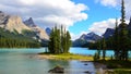 Spirit Island, Maligne Lake, Rocky Mountains, Canada Royalty Free Stock Photo