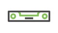Spirit Level Tool Icon for Construction, vector design Generative AI Royalty Free Stock Photo