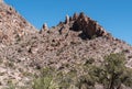 Spirit Mountain in southern Nevada, rock formation