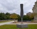 `Spirit`s Flight`, by Isamu Noguchi located outside Meadows Art Museum, Dallas, Texas Royalty Free Stock Photo