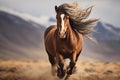 Spirited mustang horse. Generate ai