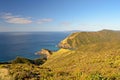 Spirits Bay in a bright day Royalty Free Stock Photo