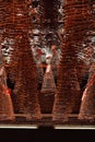 spiritual atmosphere in a chinese pagoda in new year