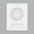 Spiritual sacred geometric poster