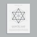 Spiritual sacred geometry shape