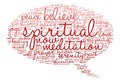 Spiritual Word Cloud