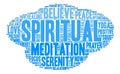 Spiritual Word Cloud