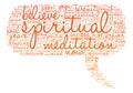 Spiritual Word Cloud