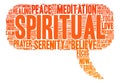 Spiritual Word Cloud