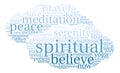 Spiritual Word Cloud