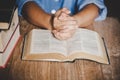 Spirituality and religion, Hands folded in prayer