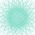 Spirograph pattern complicated line texture. Blank light background useful for certificate, diploma, official document, formal