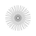 Spirograph pattern element