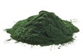 Spirulina algae powder Royalty Free Stock Photo