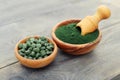 Spirulina Royalty Free Stock Photo