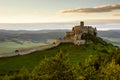 Spis Castle, Slovakia on hilltop Royalty Free Stock Photo