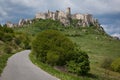 Spissky hrad castle in Slovakia,