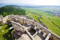 Spissky Hrad castle, Slovakia Royalty Free Stock Photo