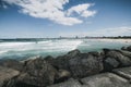 The Spit, Gold Coast, Queensland, Australia. Royalty Free Stock Photo