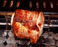 Spit Roast Royalty Free Stock Photo