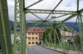 Spitalbruecke hospital bridge across the river Isel