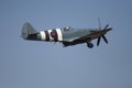 Spitfire in flight Royalty Free Stock Photo