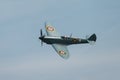 Spitfire in flight