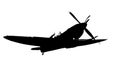 Spitfire silhouette